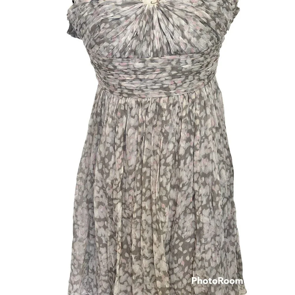J.Crew Delia Dress Sz 00 Silk Strapless Sweetheart Wedding Guest Cocktail Bride